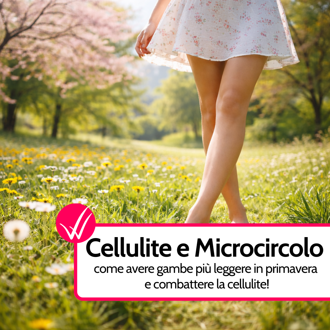 Gambe pesanti, gonfiore e crampi? Scopri come far ripartire la microcircolazione delle gambe in primavera!
